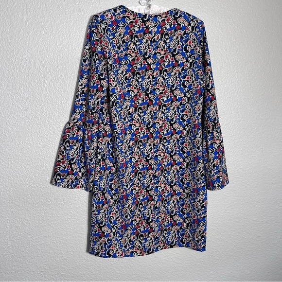 Charles Henry Bell Sleeve Mini Dress Womens Small Bohemian Retro Preppy Classic - Picture 6 of 9
